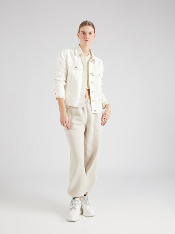 Effilé Pantalon 'ESSENTIAL SUNDAY' Abercrombie & Fitch en beige