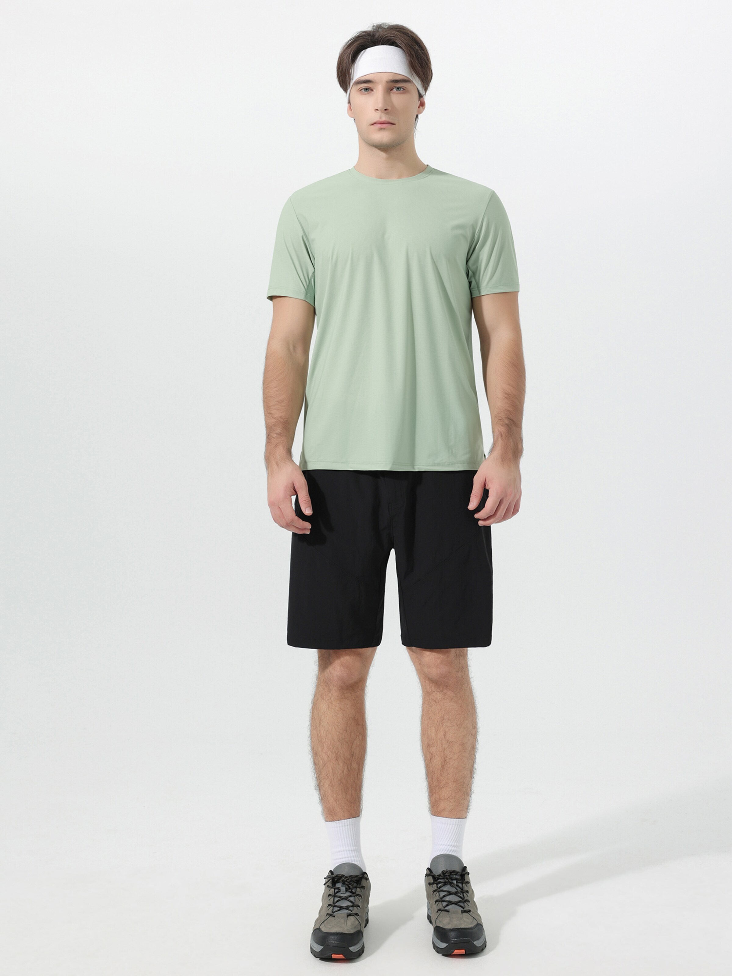 YOUTHUP Performance Shirt 'Lichtschein' in Green