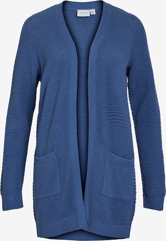 Cardigan 'VIDALO' VILA en bleu : devant