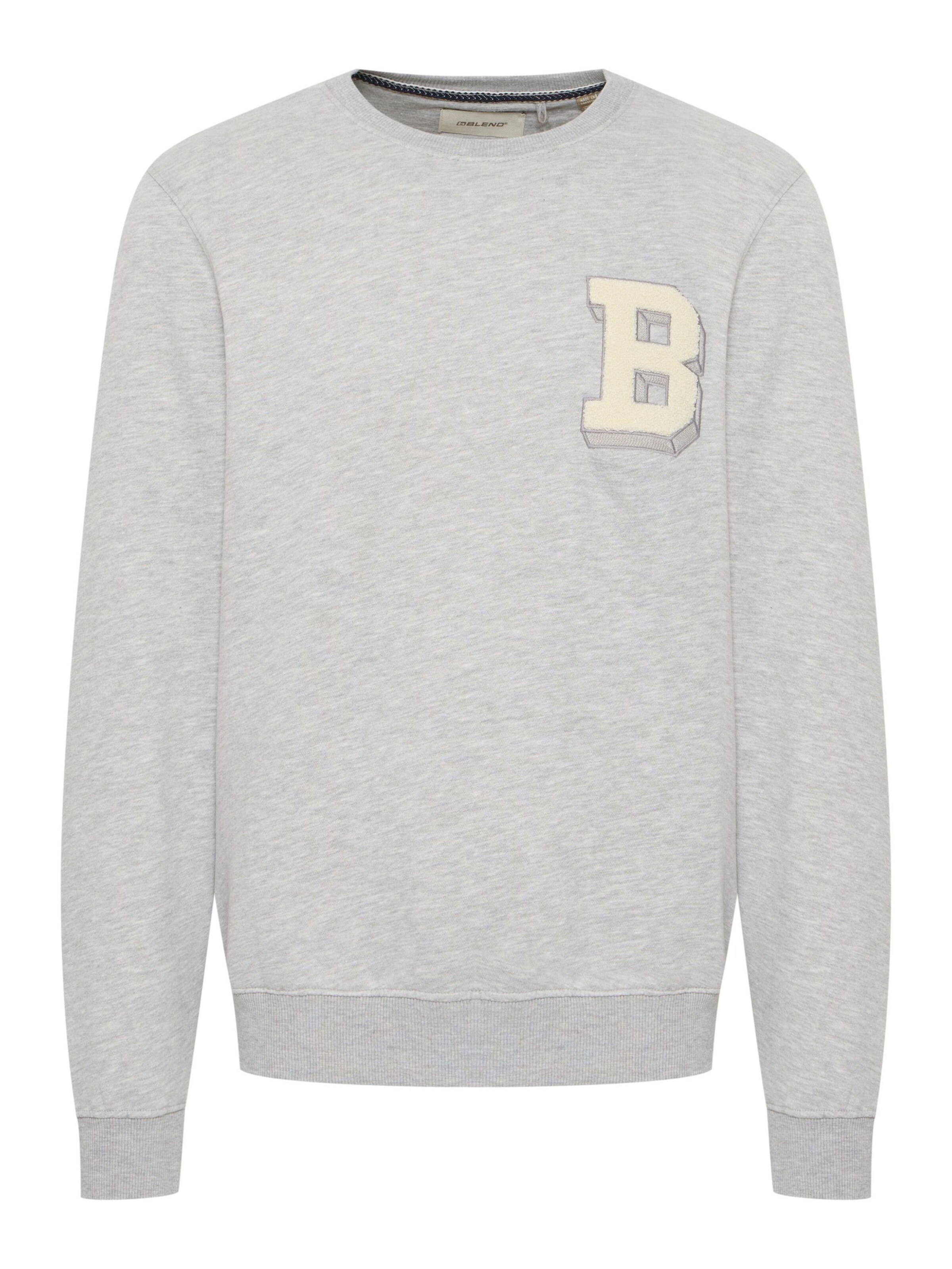 BLEND Sweatshirt in Grau: Vorderseite