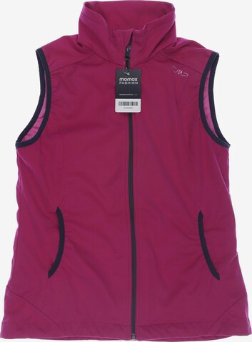CMP Vest in S in Pink: front