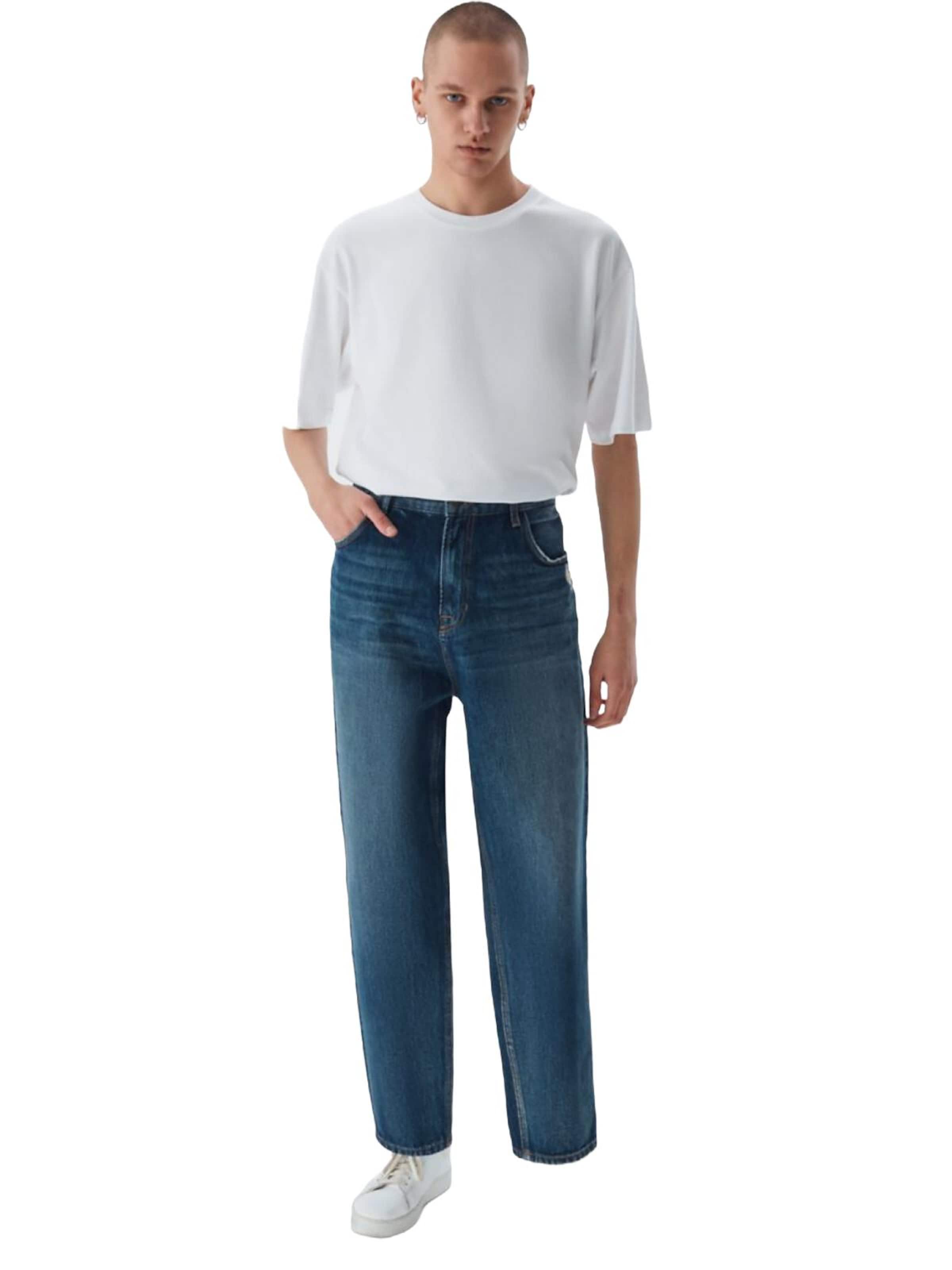 LTB Jeans - Loosefit Vaquero 'LTB Jeans Herren Julian Tapered Loose High Waist Jeanshose' en azul