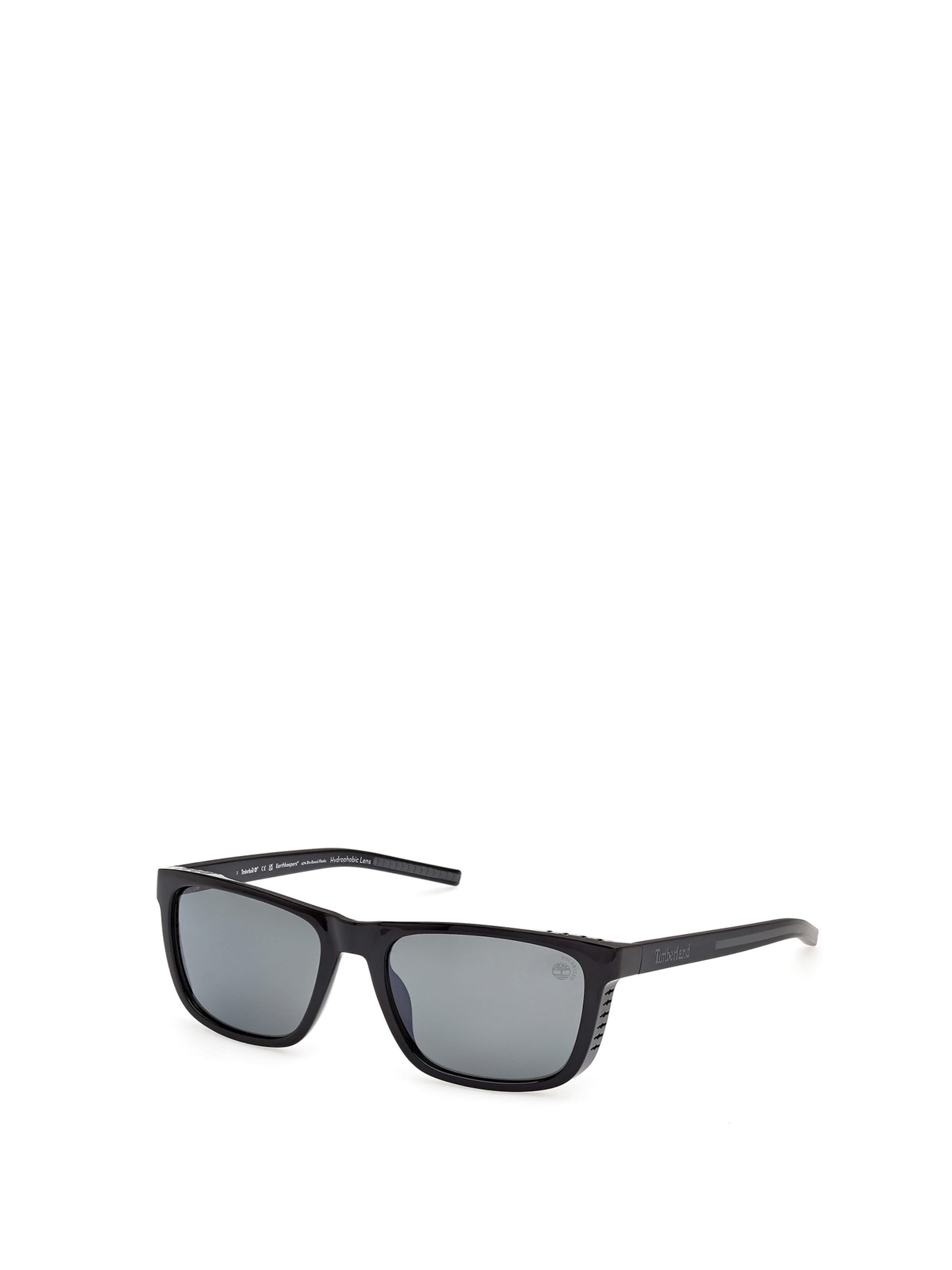TIMBERLAND Sonnenbrille in Schwarz: Vorderseite