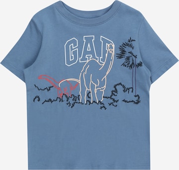 GAP T-shirt 'V-BF' i blå: framsida