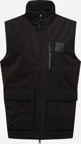 MAKIA Bodywarmer 'Inlet' in Zwart: voorkant