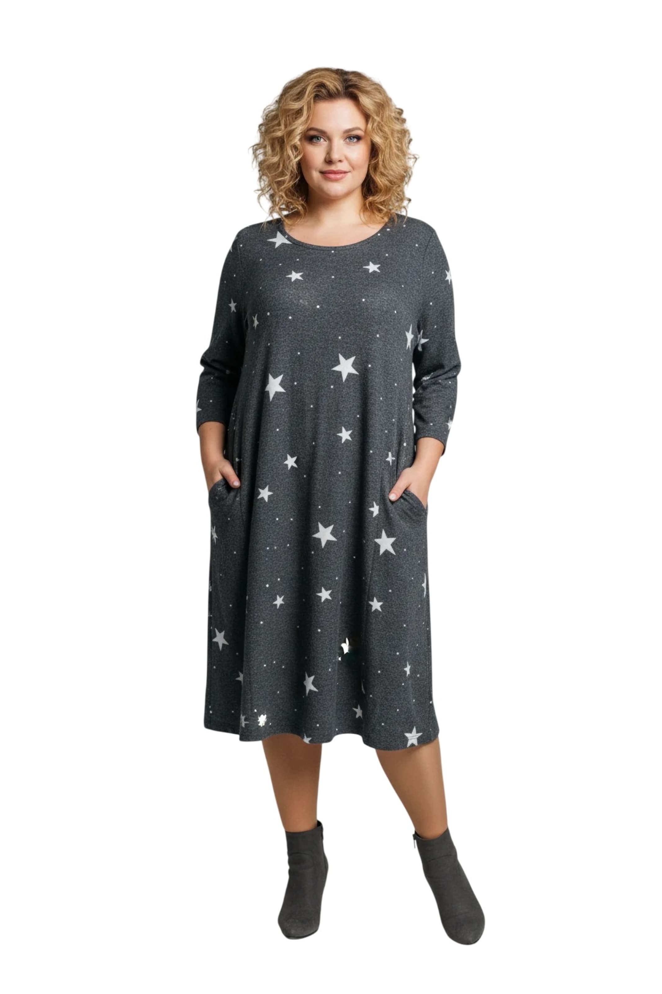 Robe Shape Of You en gris : devant