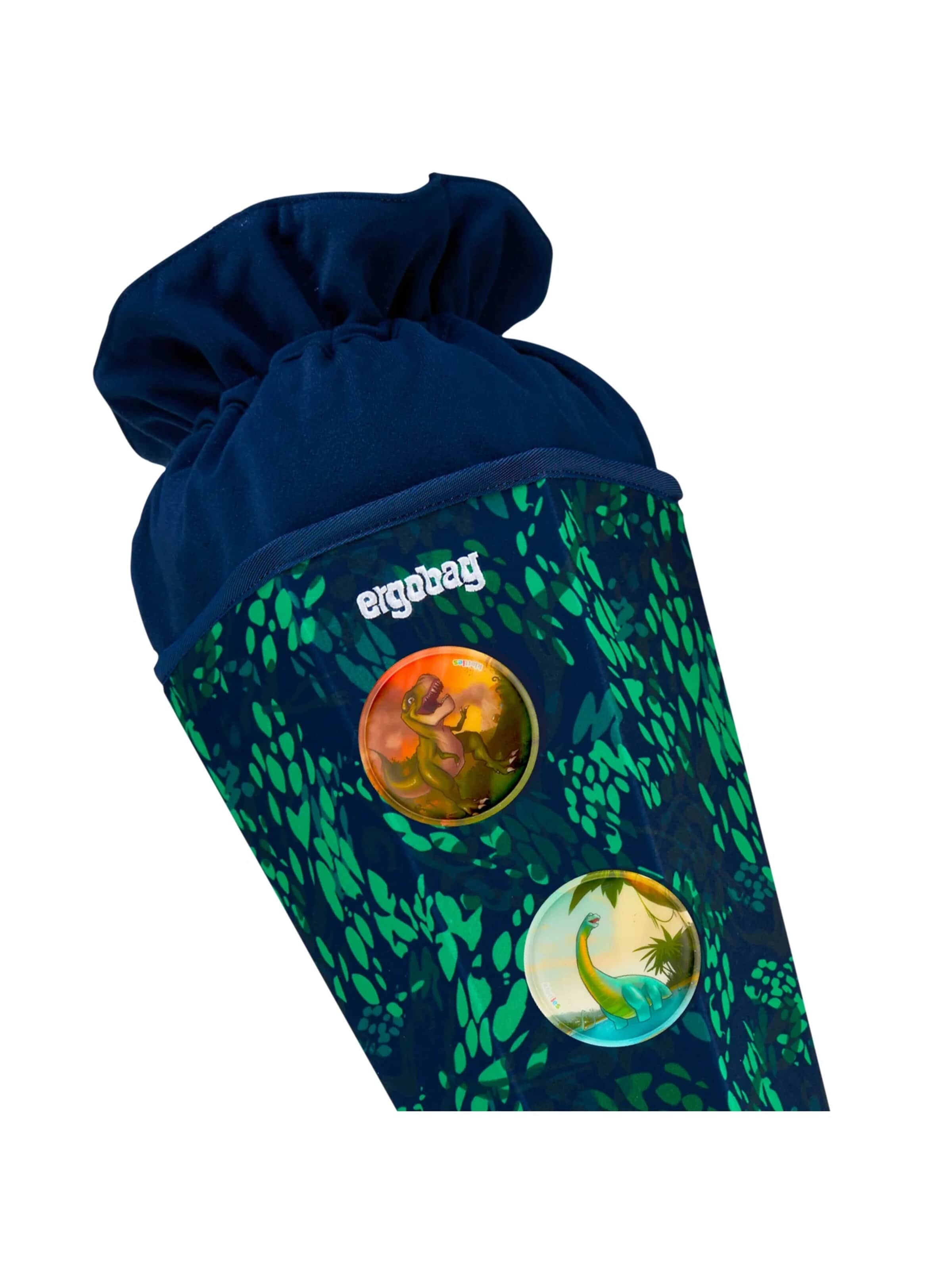 ergobag Bag 'Schultüte Schultüte' in Green
