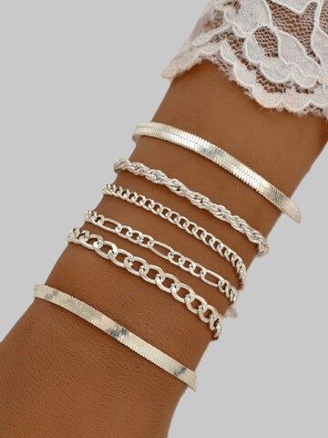 Engelsinn Jewelry Set 'mit Schmuckbox' in Silver: front