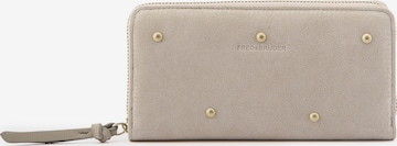 Porte-monnaies 'The Beaded One' FREDsBRUDER en beige : devant