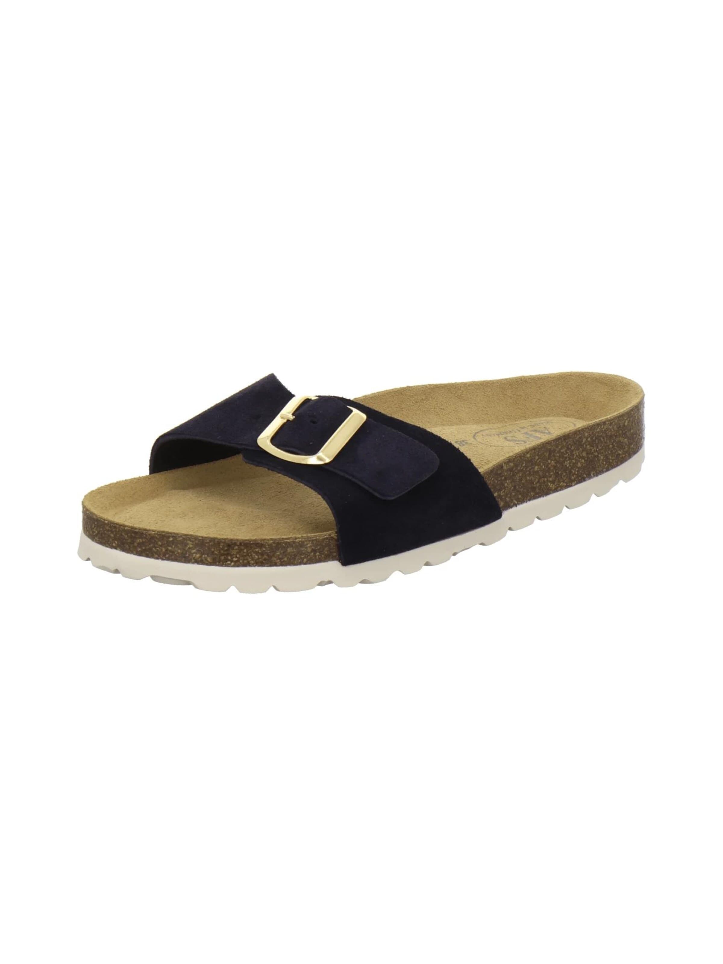 Mule 'Pantoletten Damen Einschnaller ocean' AFS-Schuhe en bleu : devant