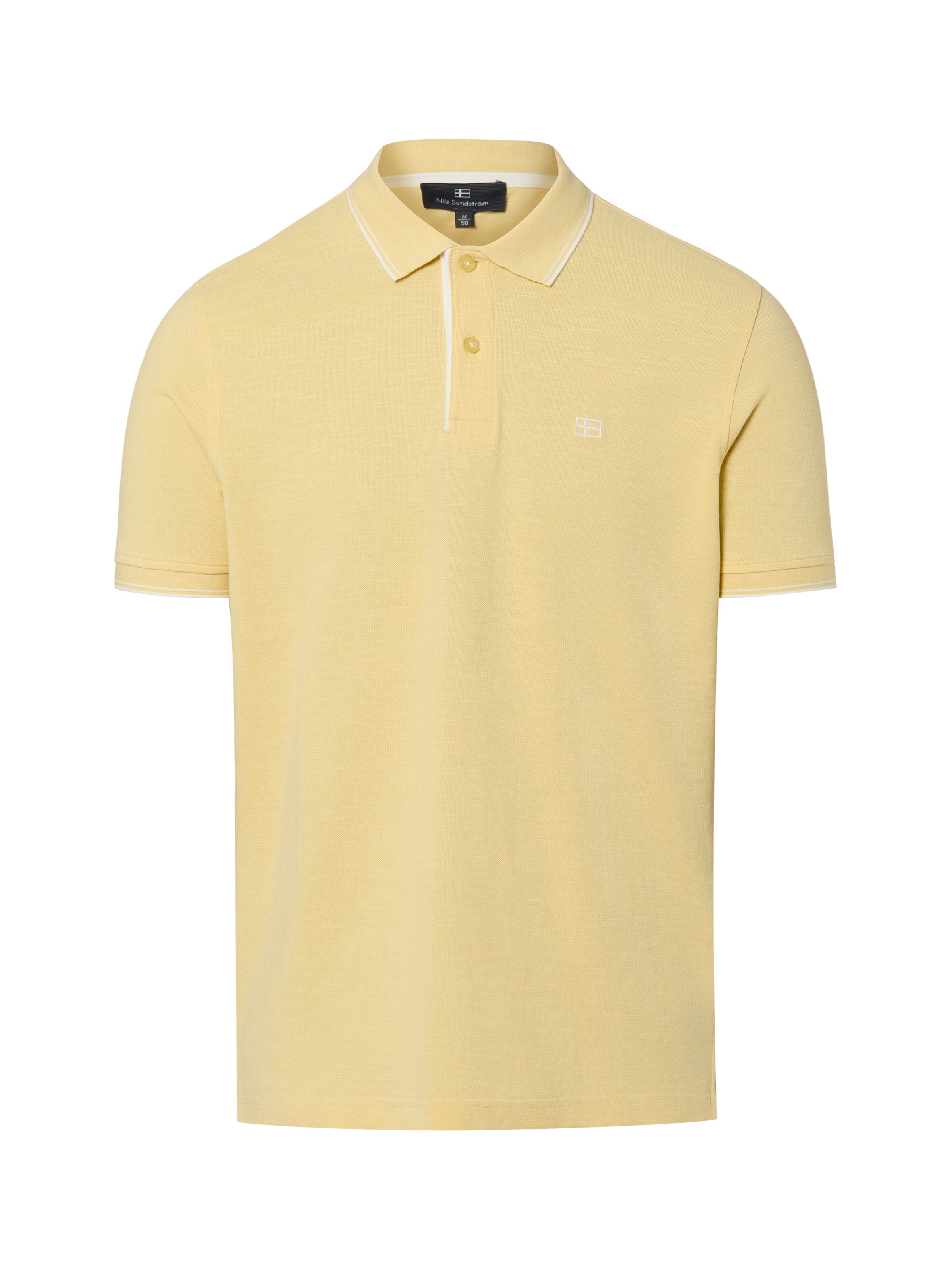 T-Shirt Nils Sundström en jaune : devant