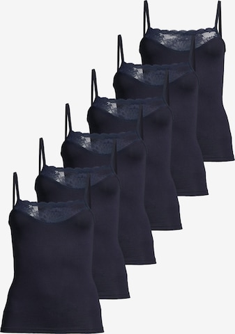 CON-TA Undershirt 'Modal' in Blue: front