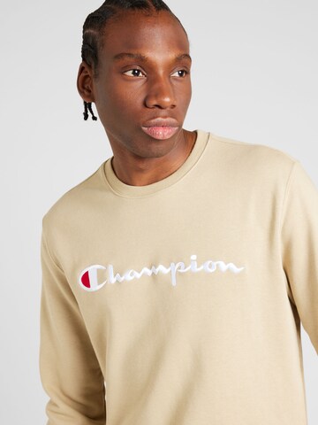 Champion Authentic Athletic Apparel Sweatshirt in Yellow