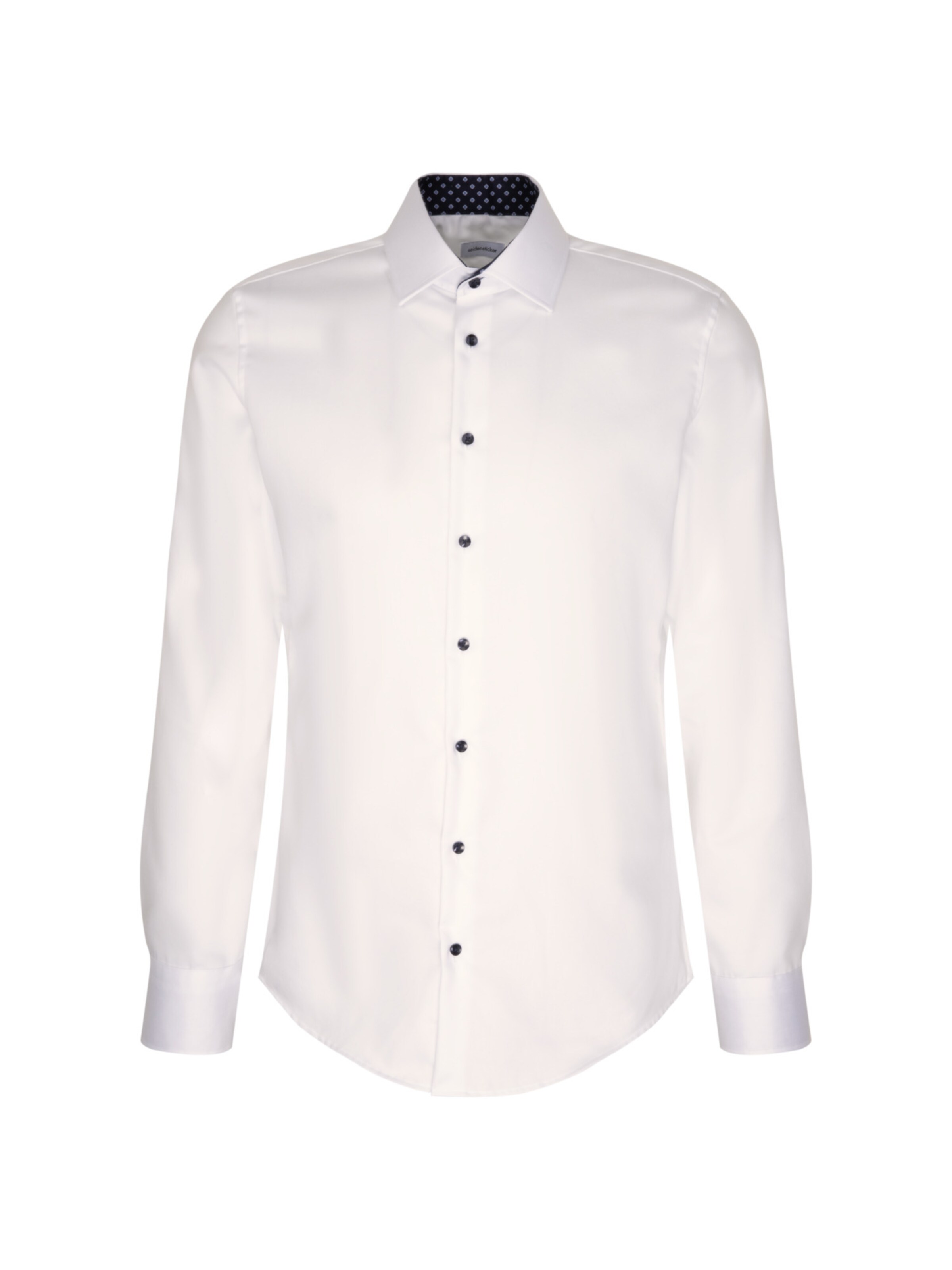 Coupe slim Chemise business SEIDENSTICKER en blanc : devant