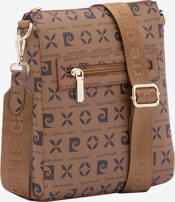 Borsa a tracolla di PIERRE CARDIN in marrone: frontale