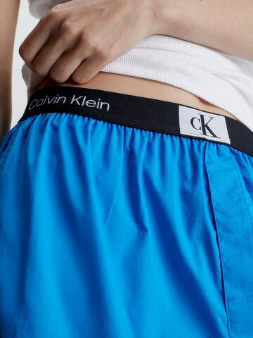 Calvin Klein Underwear Korte pyjama in Blauw