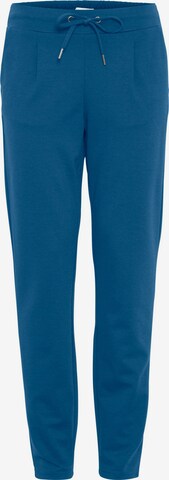 Coupe slim Pantalon ' RIZETTA ' b.young en bleu : devant