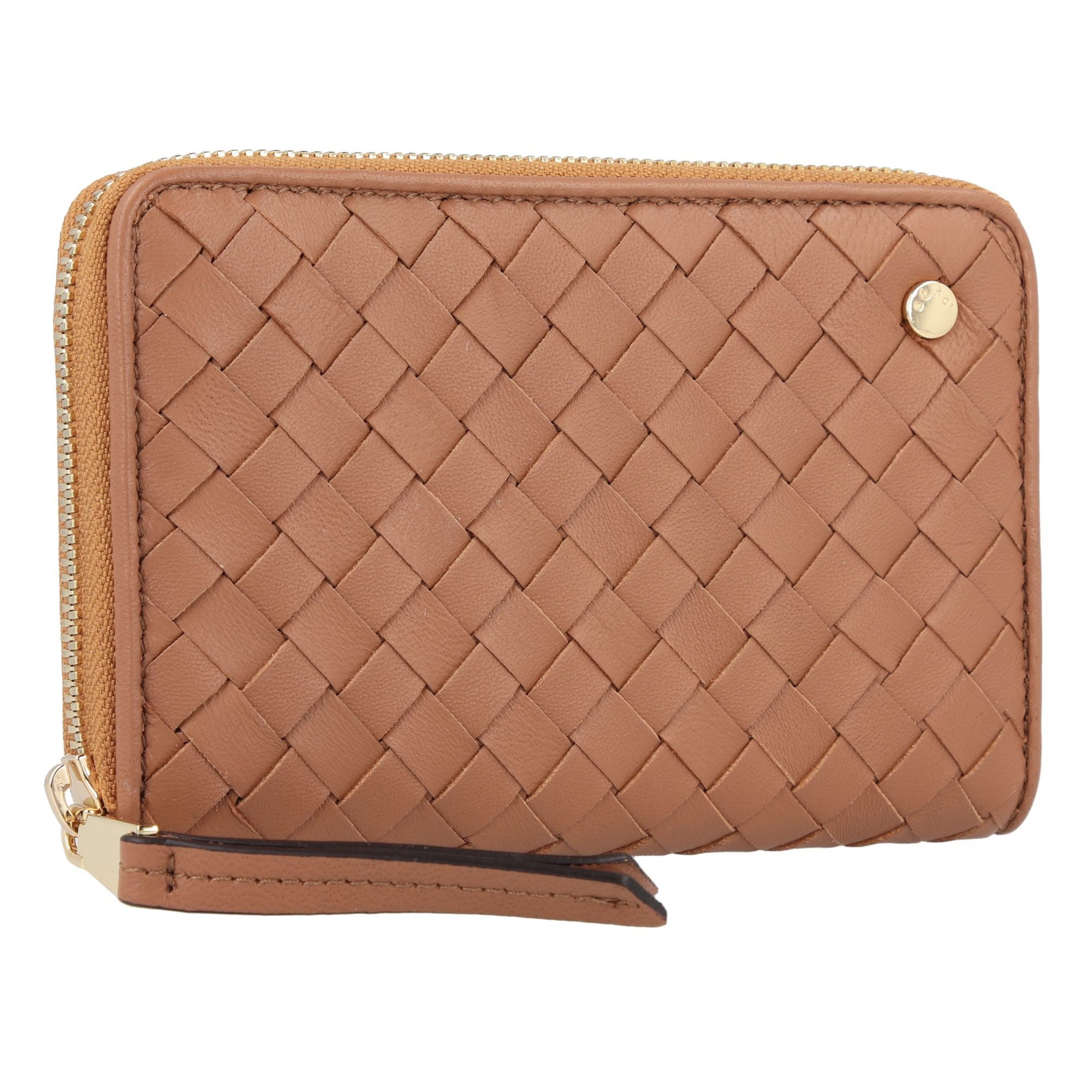 ABRO Wallet 'Piuma' in Brown
