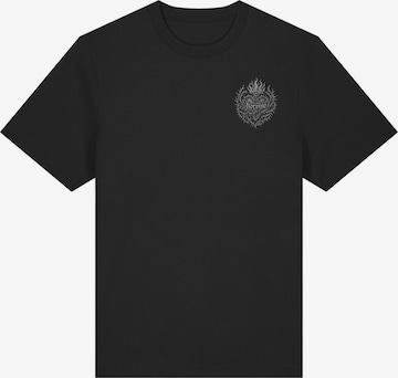 NorvineMajica 'Norvine Thornheart Organic T-Shirt' - crna boja: prednji dio