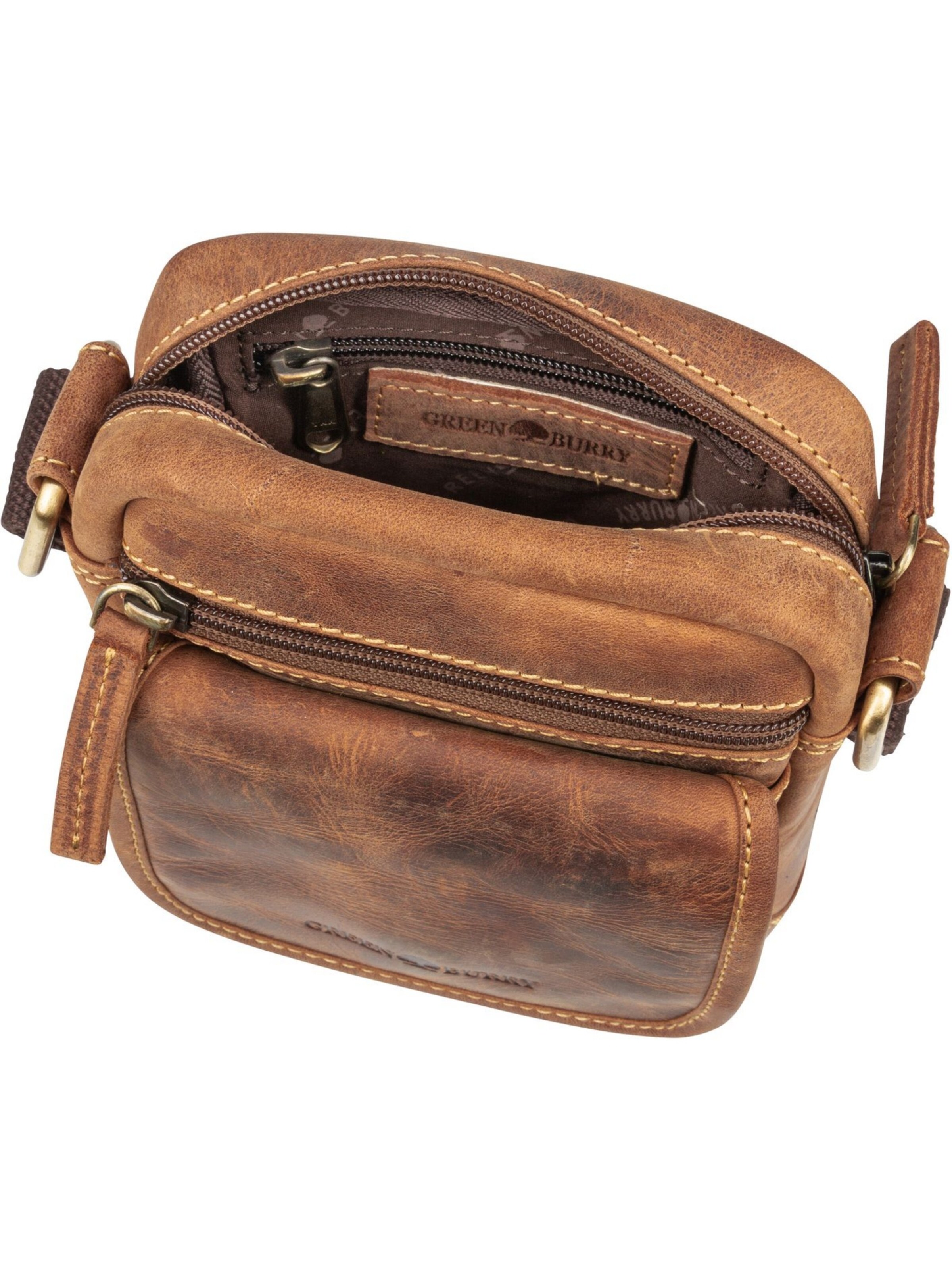 Borsa a tracolla di GREENBURRY in marrone