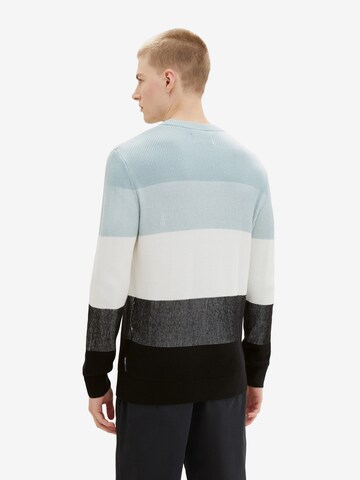 TOM TAILOR DENIM Pullover in Mischfarben