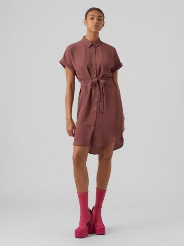 VERO MODA Kjole i brun