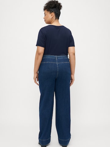 ONLY Carmakoma Wide leg Τζιν 'CARMADISON' σε μπλε