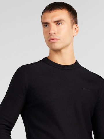 BOSS Sweater 'Avac' in Black