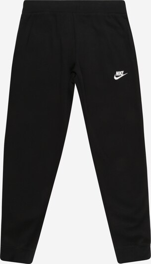 Pantaloni Nike Sportswear pe negru / alb, Vizualizare produs
