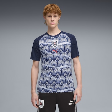 PUMA Tricot 'Österreich' in Blauw: voorkant