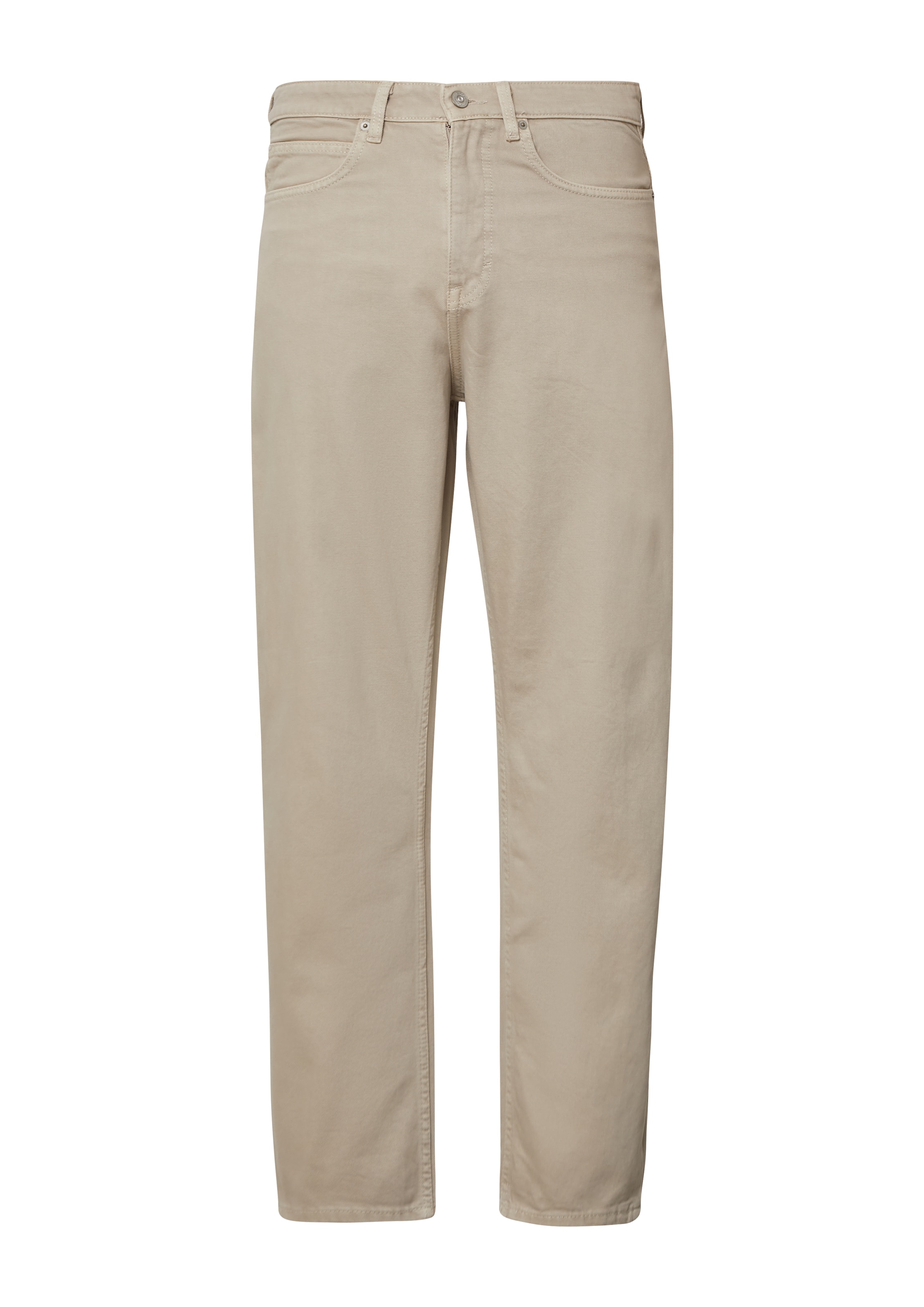 QS Regular Jeans 'Devon' in Beige: front