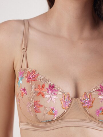 INTIMISSIMI Balconette BH 'Here Comes The Sun' in Beige