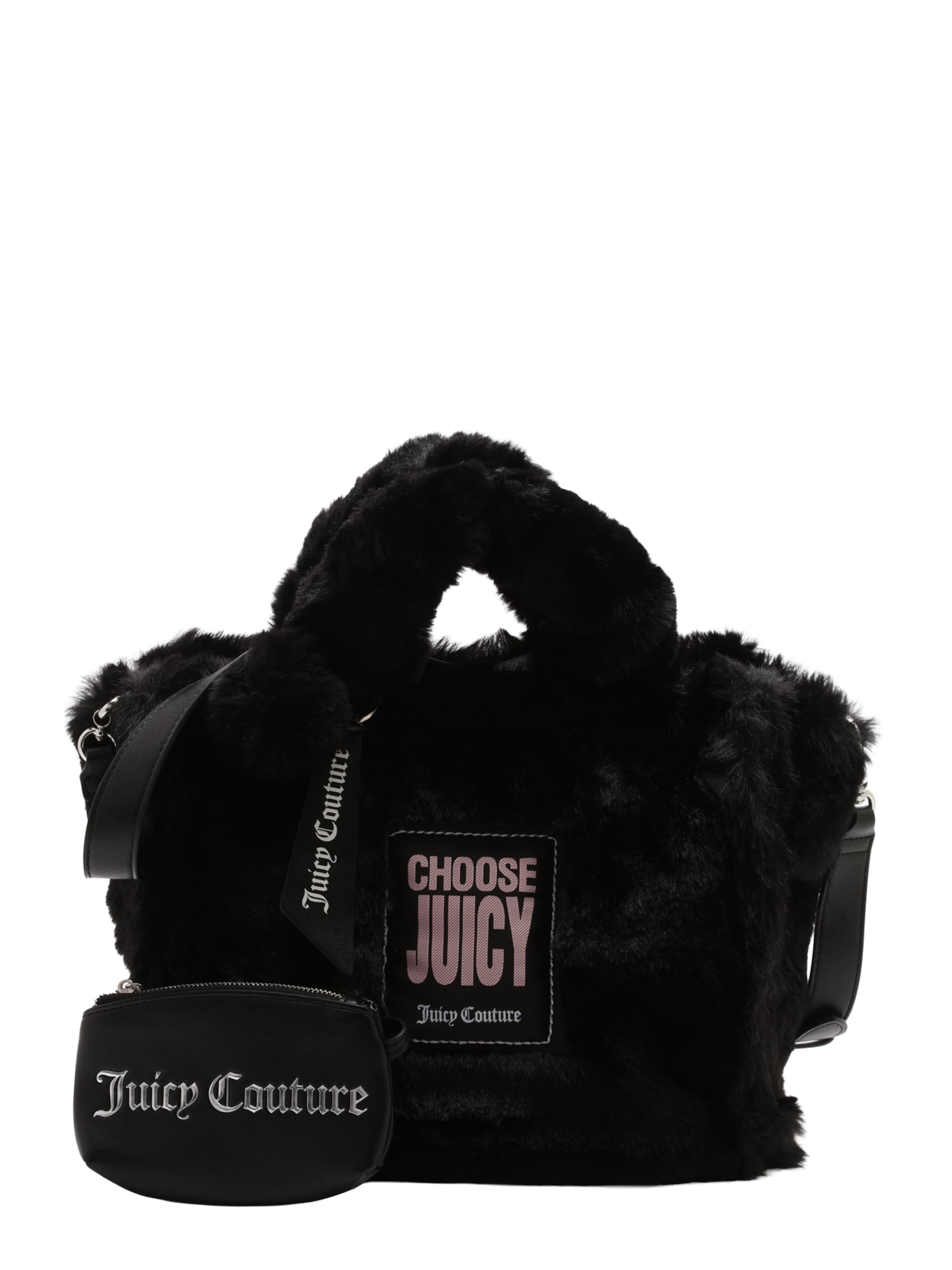 Juicy Couture Τσάντα χειρός σε μαύρο: μπροστά
