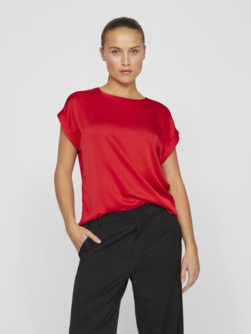 VILA Blouse 'VIEllette' in Rood: voorkant