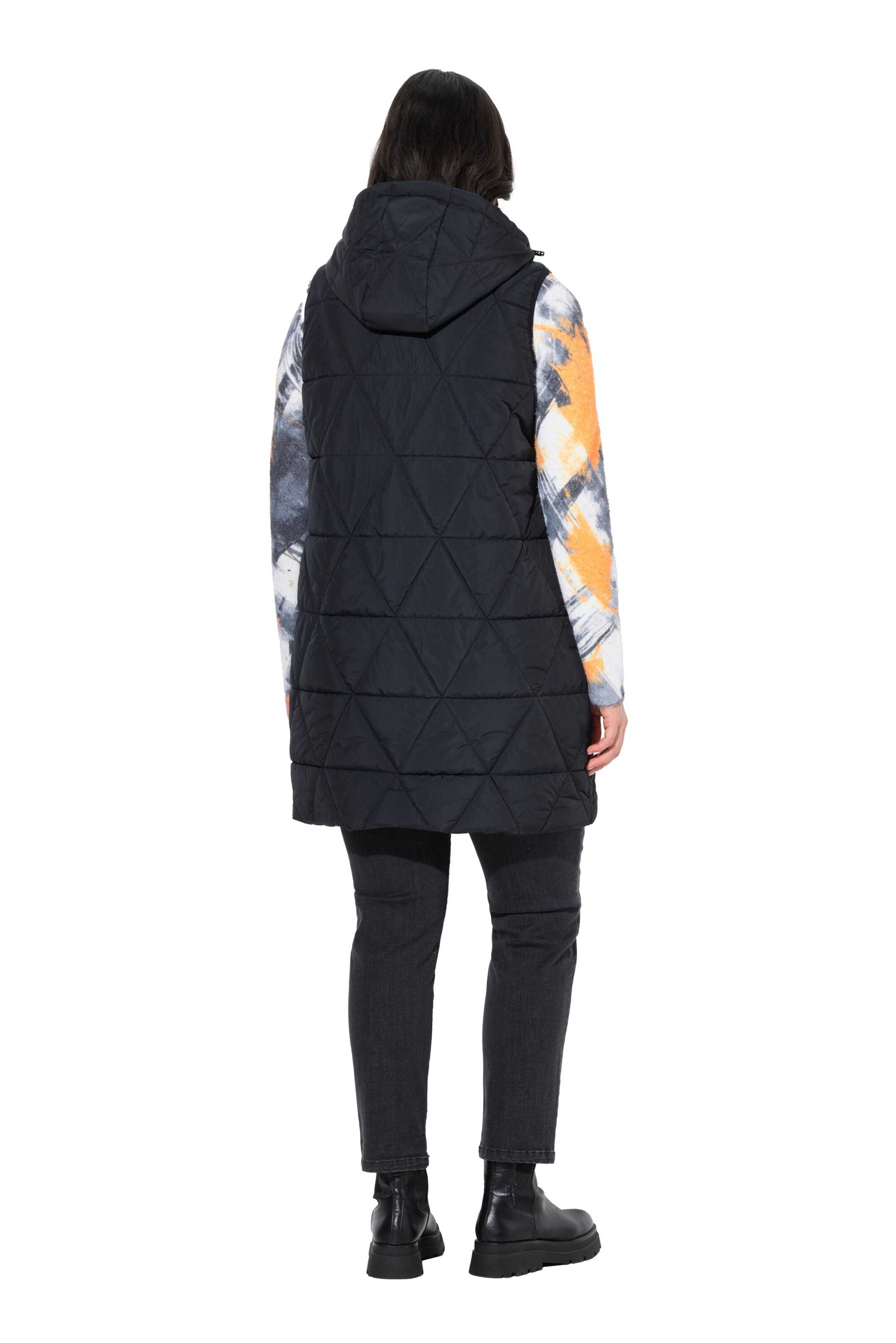 Ulla Popken Weste in Schwarz