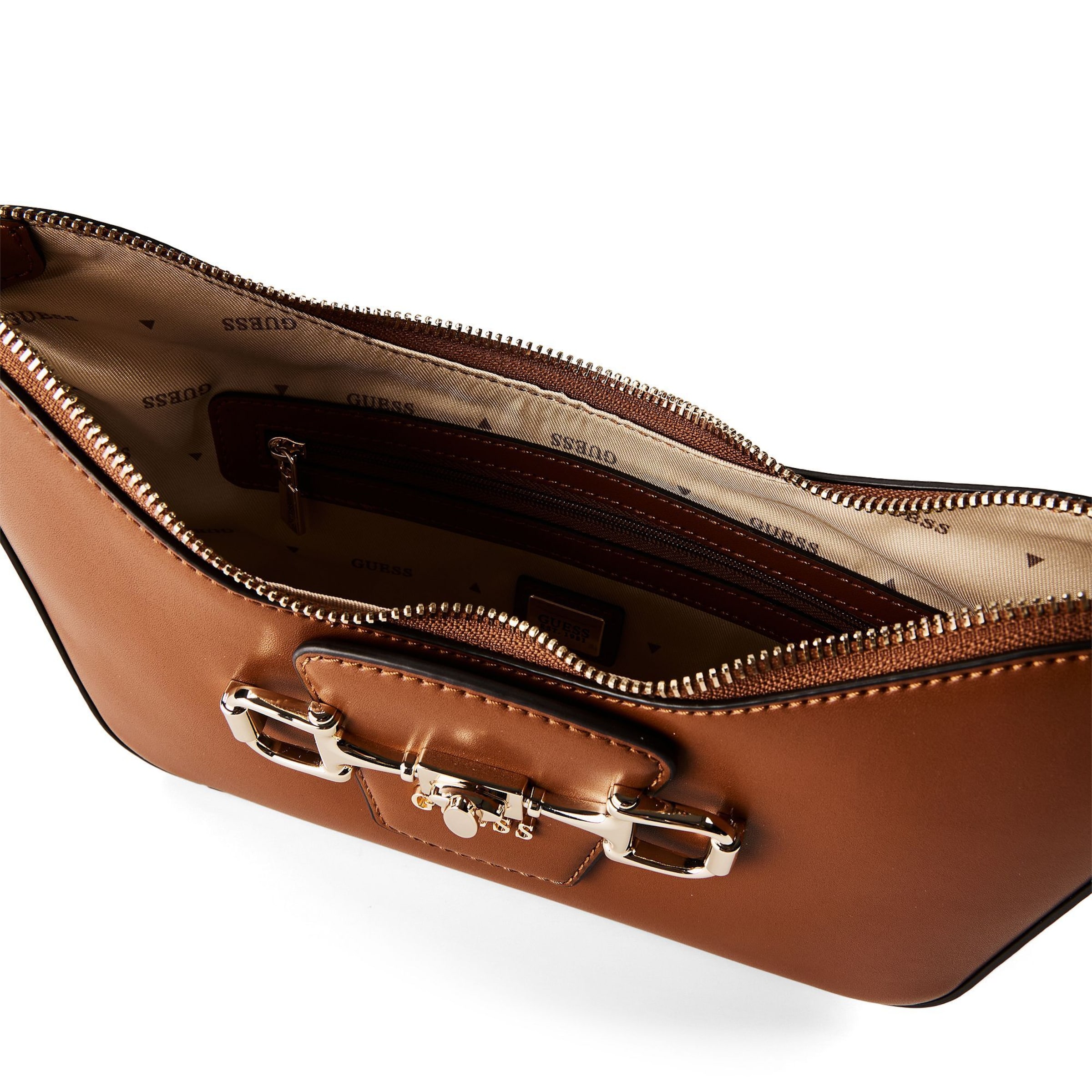 Borsa a spalla 'Janie ' di GUESS in marrone