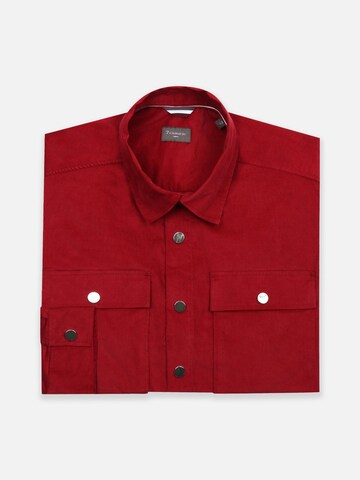 Regular fit Camicia di 7Camicie in rosso: frontale