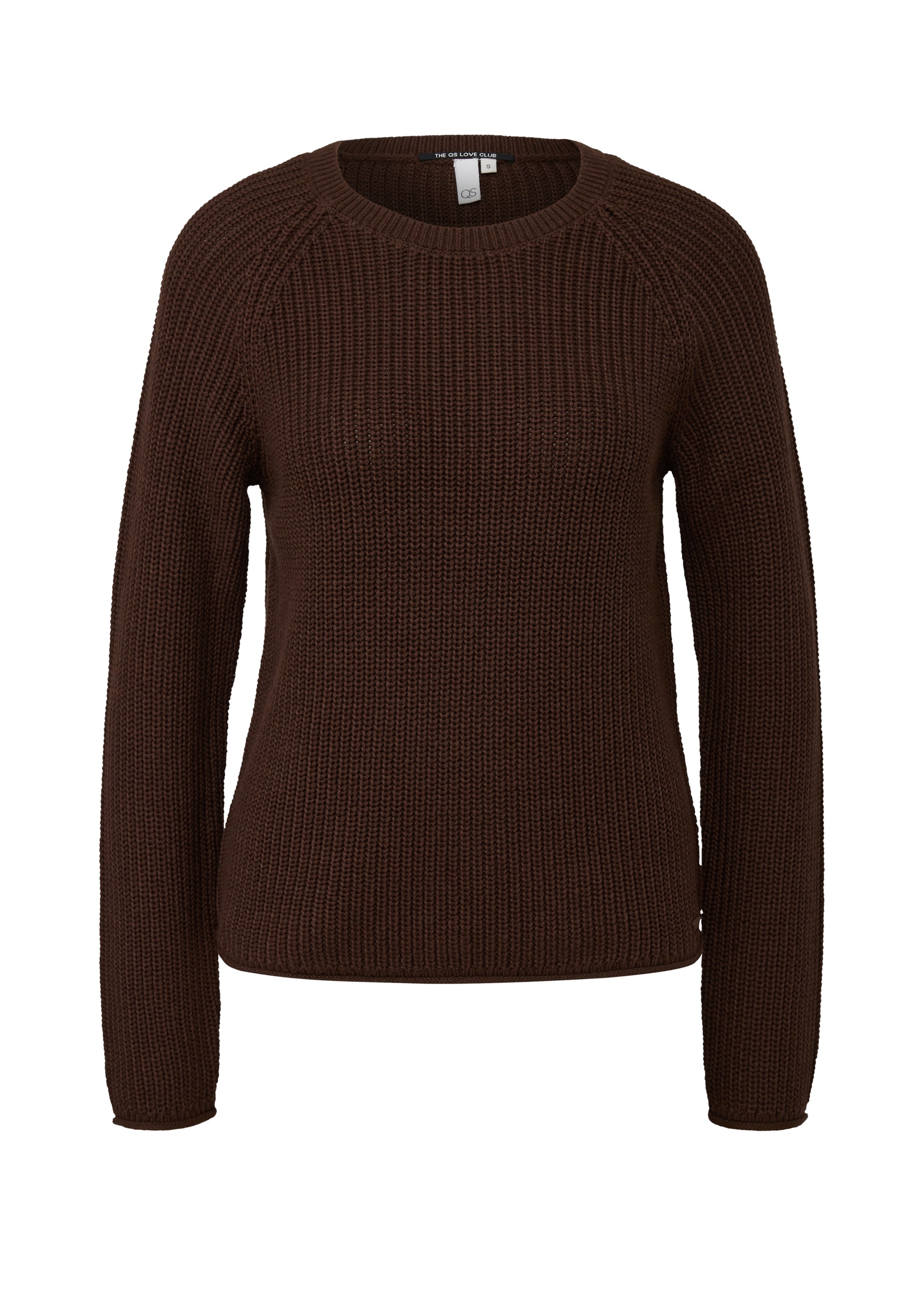 QS Pullover in Braun: Vorderseite