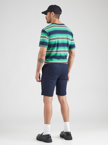 Coupe slim Pantalon chino 'Waren' Kronstadt en bleu