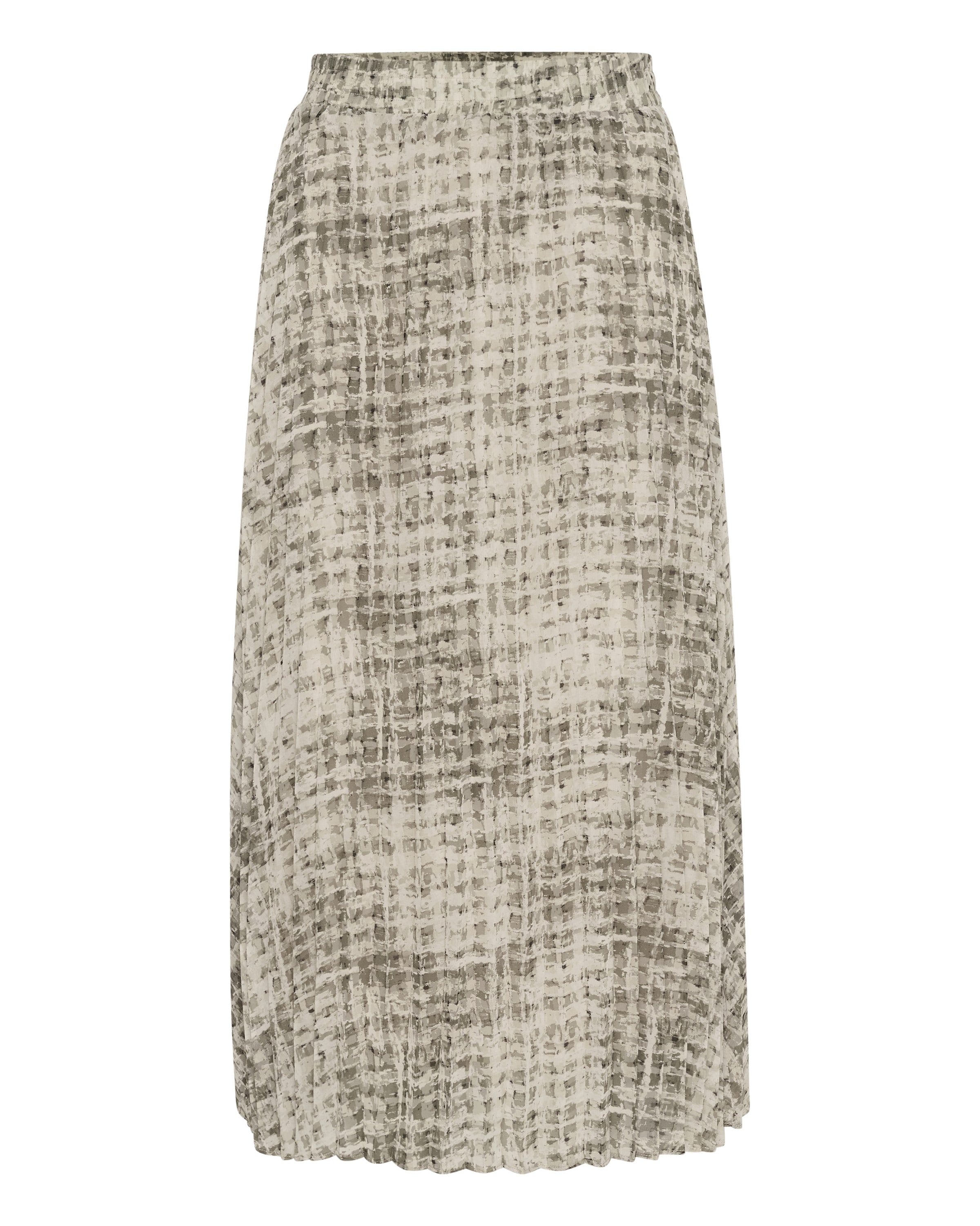 Kaffe Jupe 'KATrinike' en 40 en beige / gris clair, Vue avec produit
