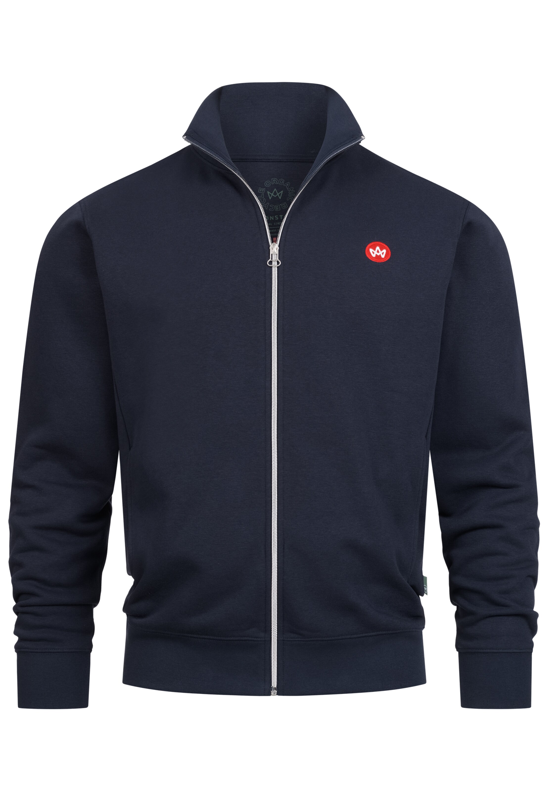 Kronstadt Sweat jacket in Blue: front