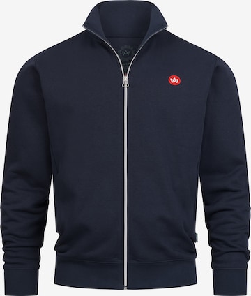 Kronstadt Sweatvest in Blauw: voorkant