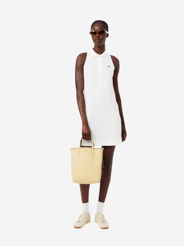LACOSTE - Bolso de hombro 'SHOPPING NF2991' en beige