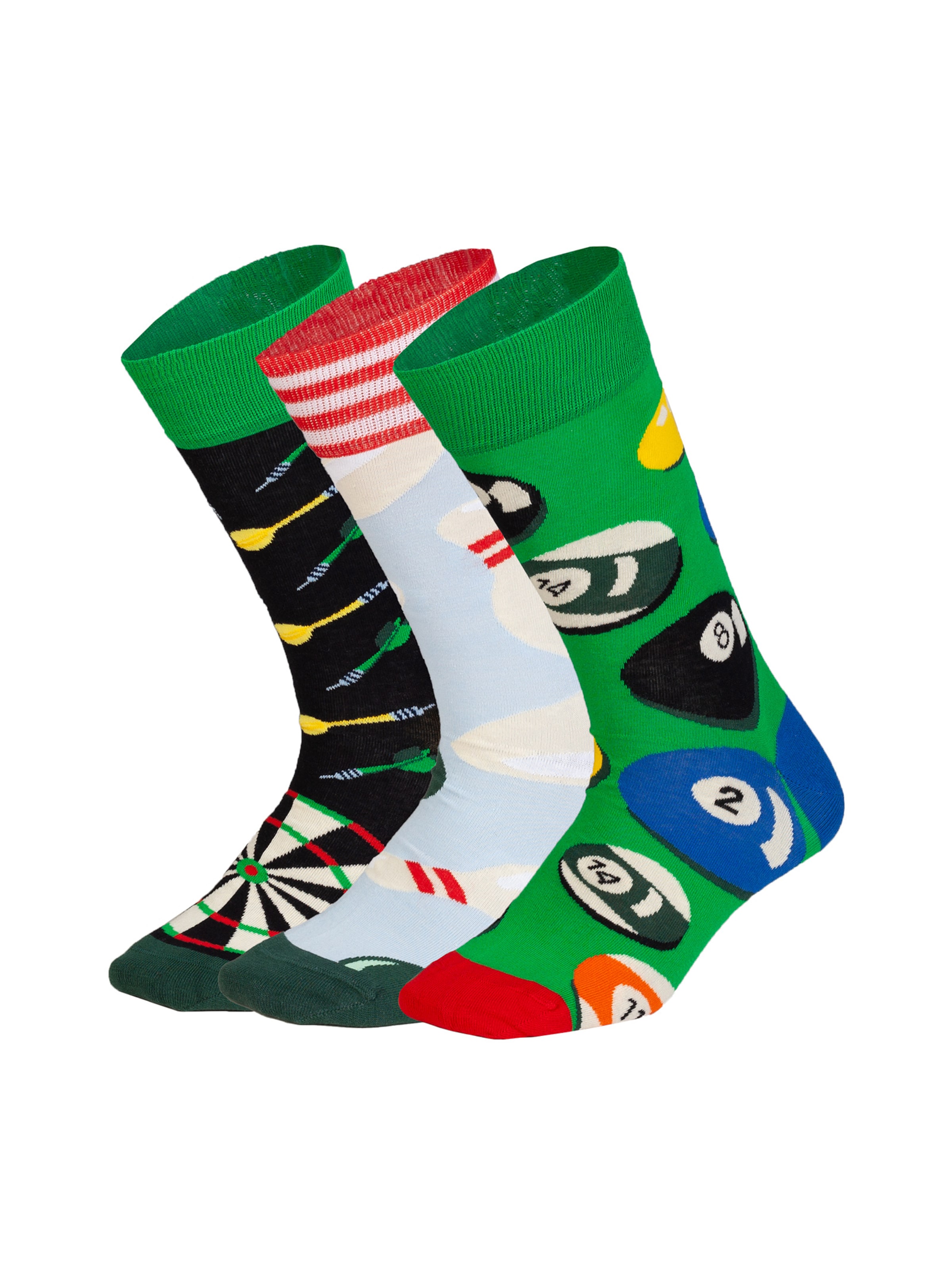 DillySocks Sokker 'Strike & Score' i blå: forside