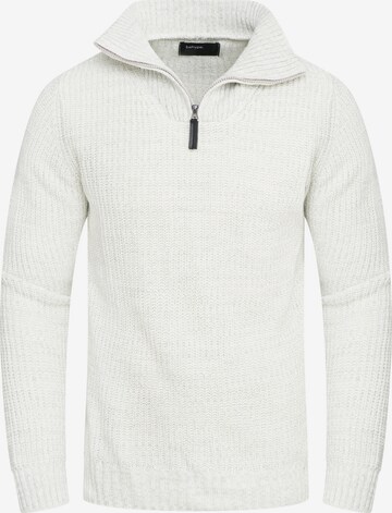 behype Sweater 'MKZIP78' in Beige: front