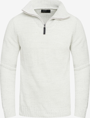 behype Pullover 'MKZIP78' in Beige: predná strana