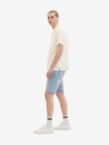 TOM TAILOR DENIM Regular Shorts in Blau