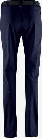 Maier Sports Regular Outdoor Pants 'Lulaka ' in Blue