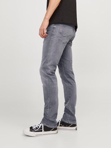 JACK & JONES - Slimfit Calças de ganga 'JJIGlenn JJIcon' em cinzento