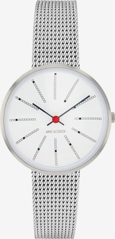Arne Jacobsen Analog Watch ' ' in Silver: front